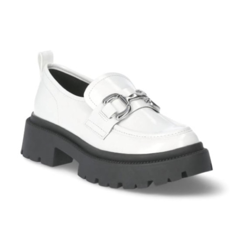 Madden NYC Women’s Platform Lug Sole Loafers NWT size 8
